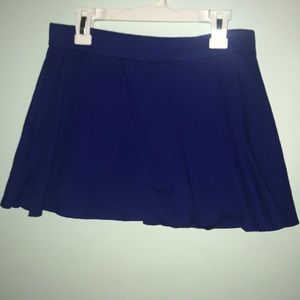 Blue skirt